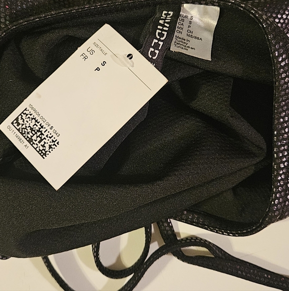 NWT Divided Halter Style Cocktail Dress - Picture 4 of 10